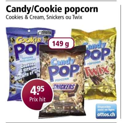 Candy/Cookie Popcorn