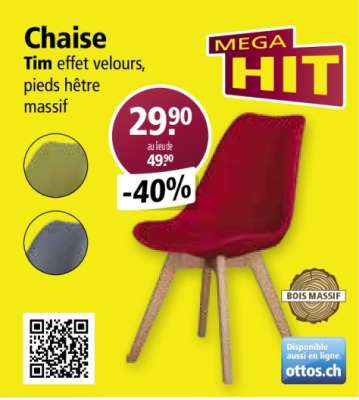 Chaise Tim