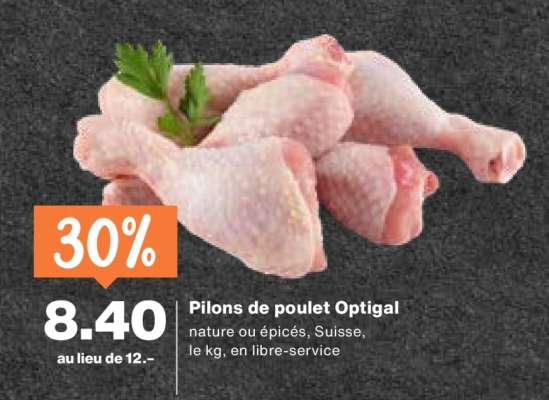 Pilons de poulet Optigal
