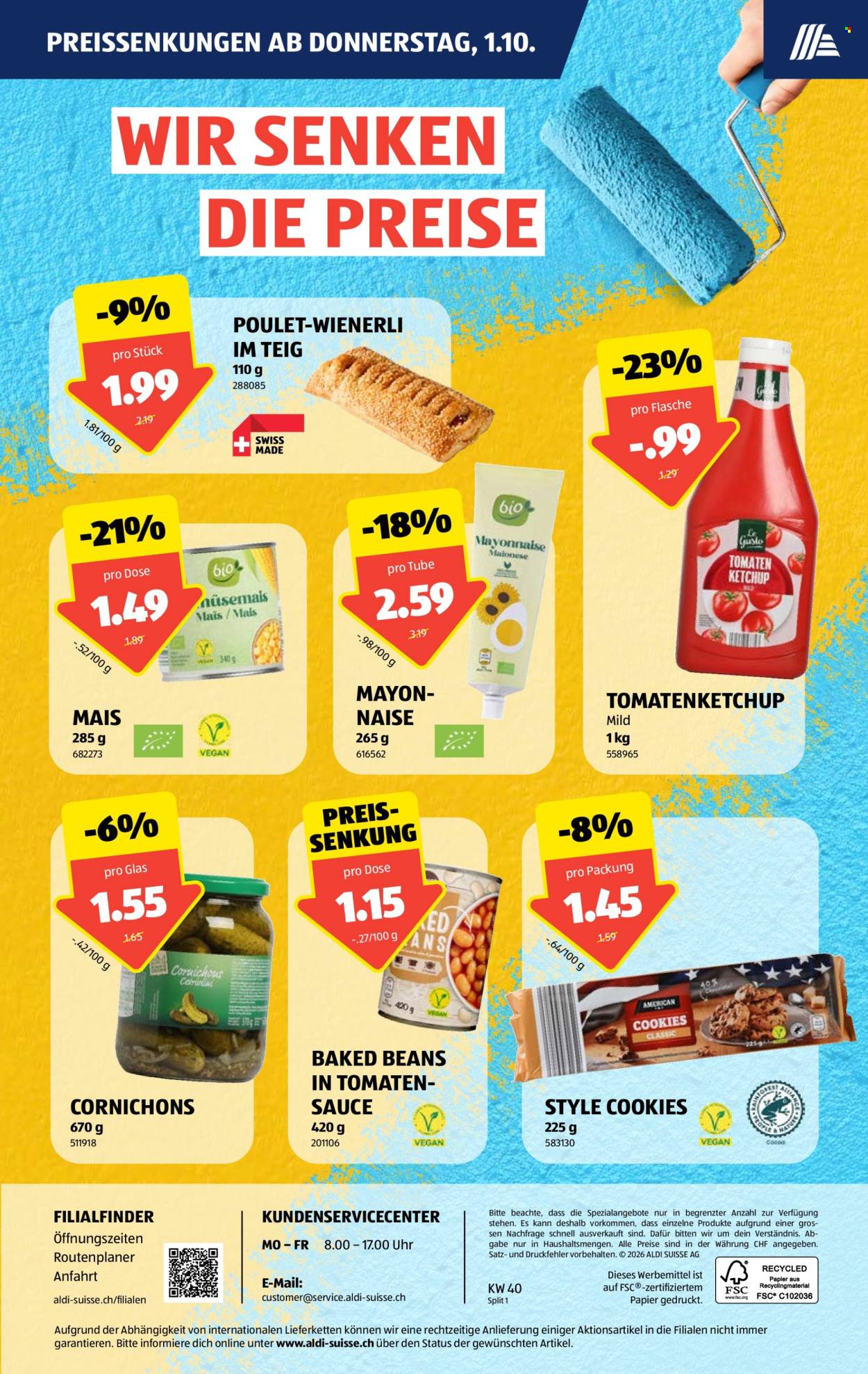 Catalogue Aldi - 1.10.2026 - 7.10.2026. Page 3. Page 3
