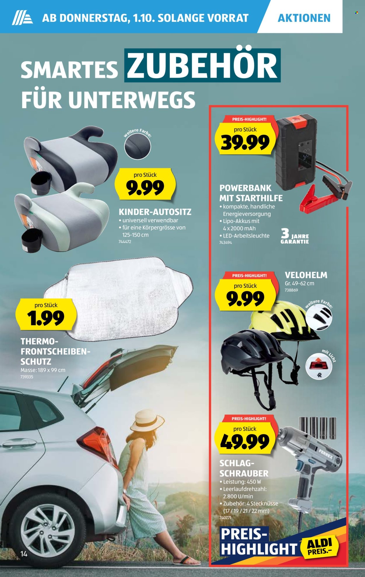 Catalogue Aldi - 1.10.2026 - 7.10.2026. Page 14. Page 14