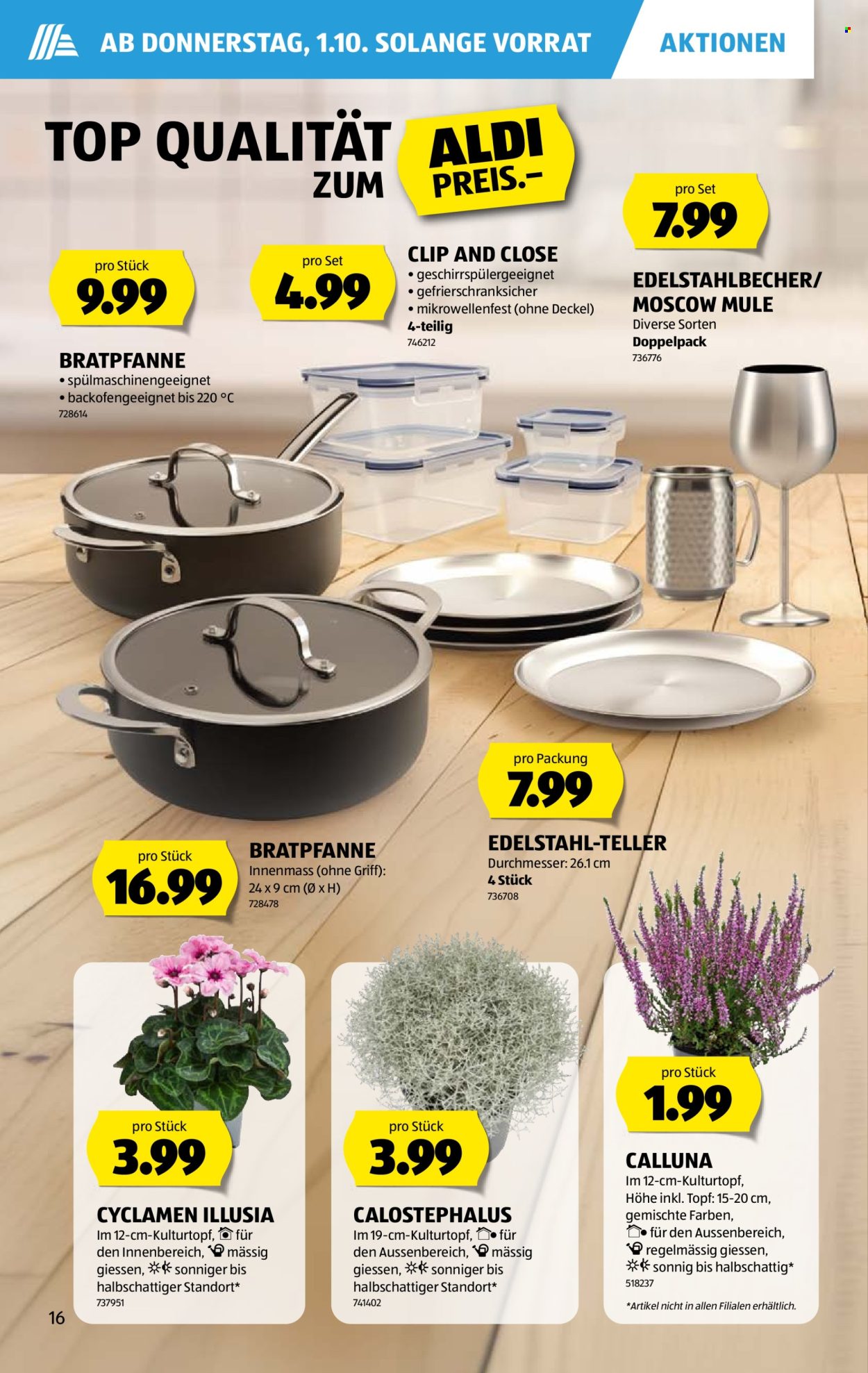 Catalogue Aldi - 1.10.2026 - 7.10.2026. Page 16. Page 16