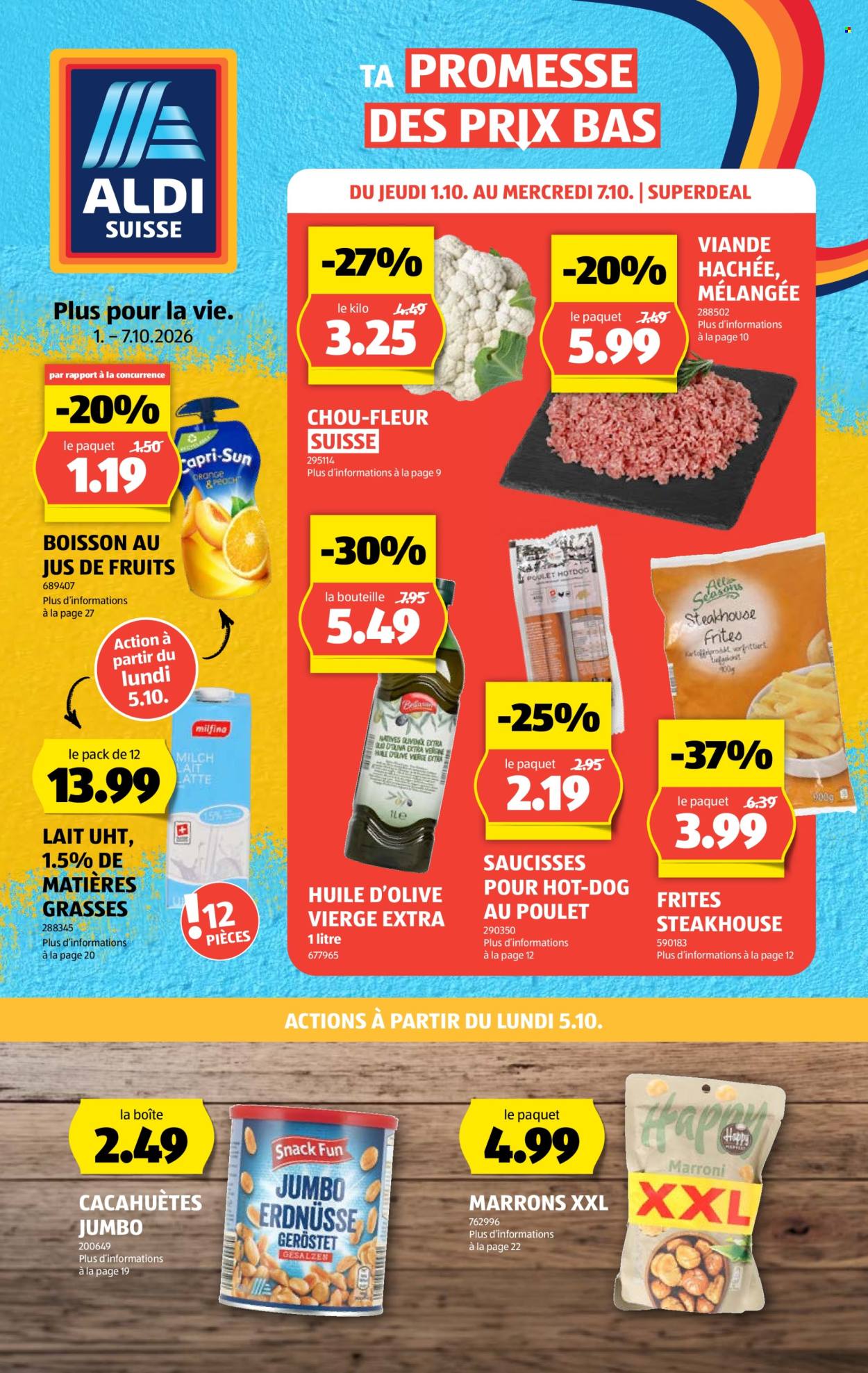 Catalogue Aldi - 1.10.2026 - 7.10.2026. Page 1. Page 1