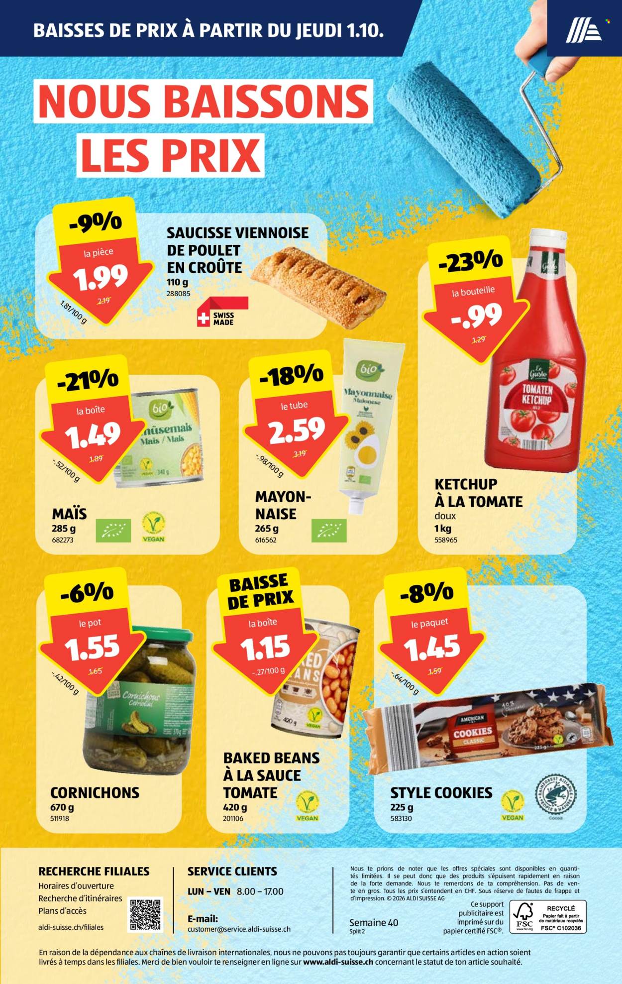 Catalogue Aldi - 1.10.2026 - 7.10.2026. Page 3. Page 3