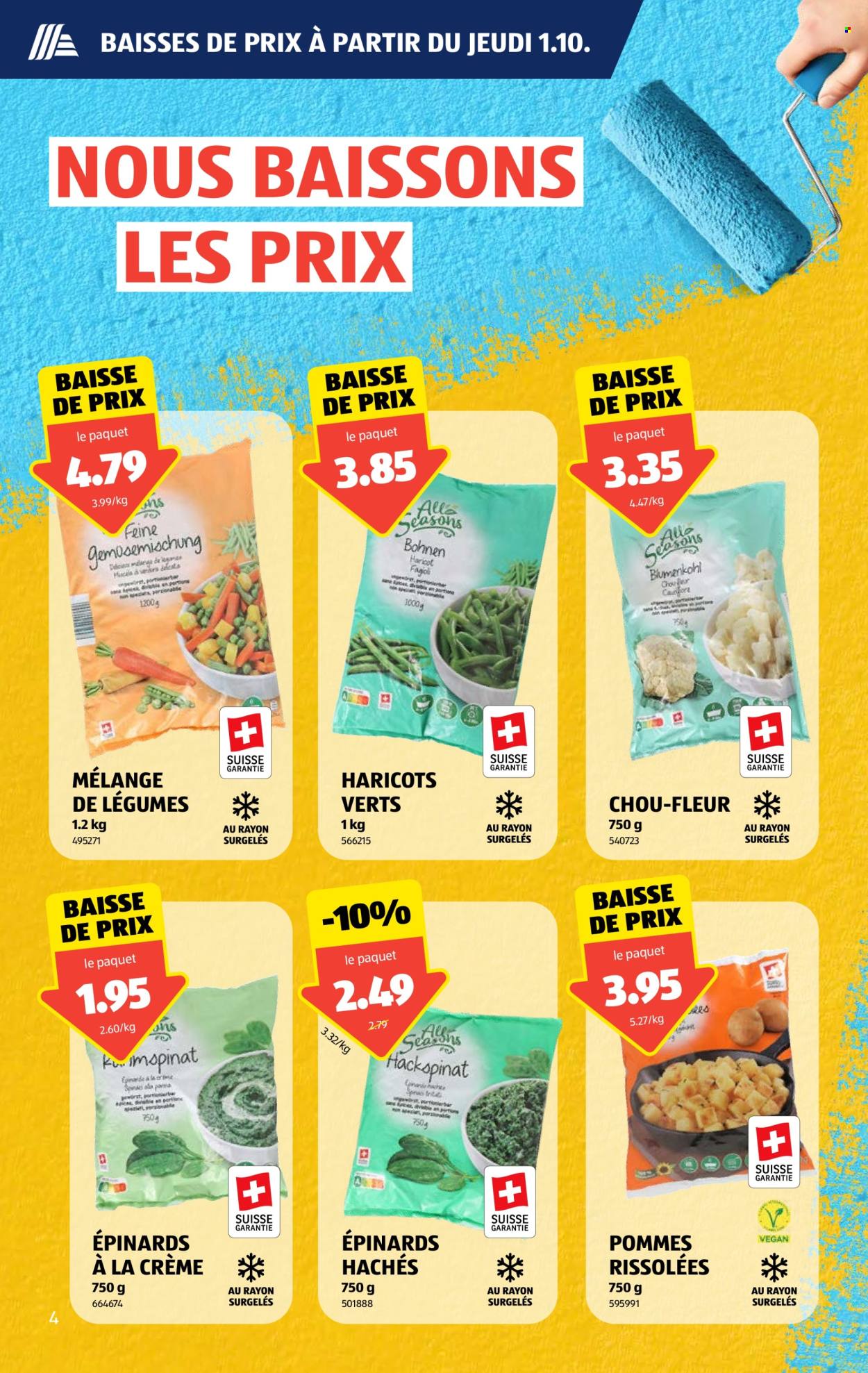 Catalogue Aldi - 1.10.2026 - 7.10.2026. Page 4. Page 4