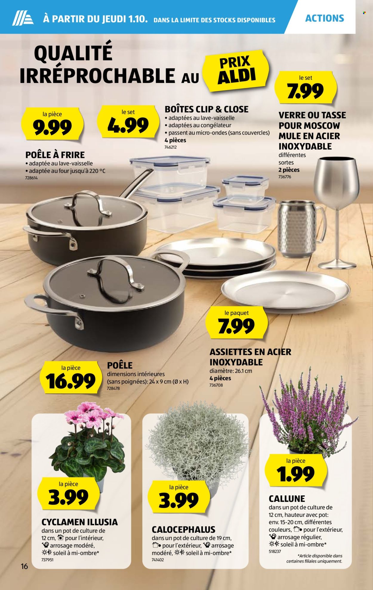 Catalogue Aldi - 1.10.2026 - 7.10.2026. Page 16. Page 16