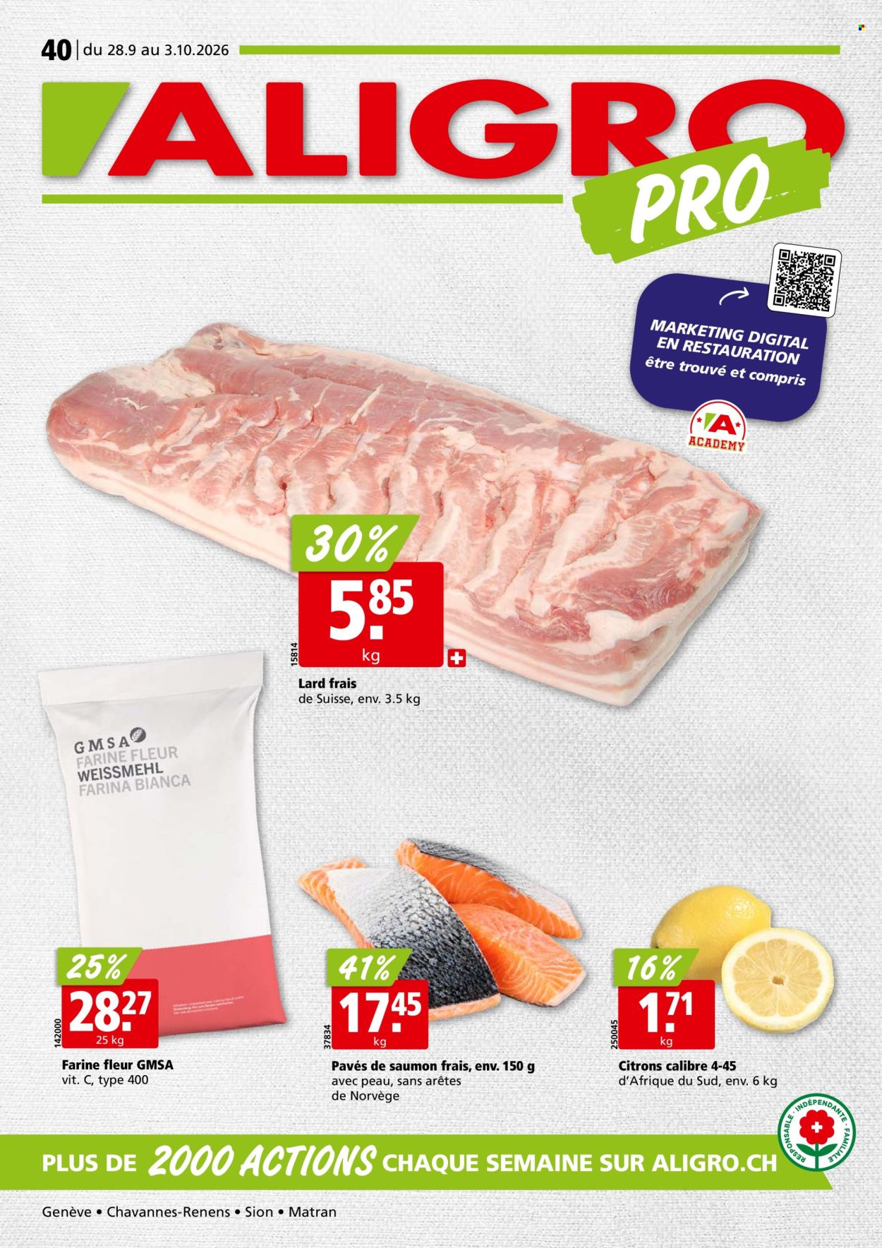 Catalogue ALIGRO - 28.9.2026 - 3.10.2026. Page 1. Page 1