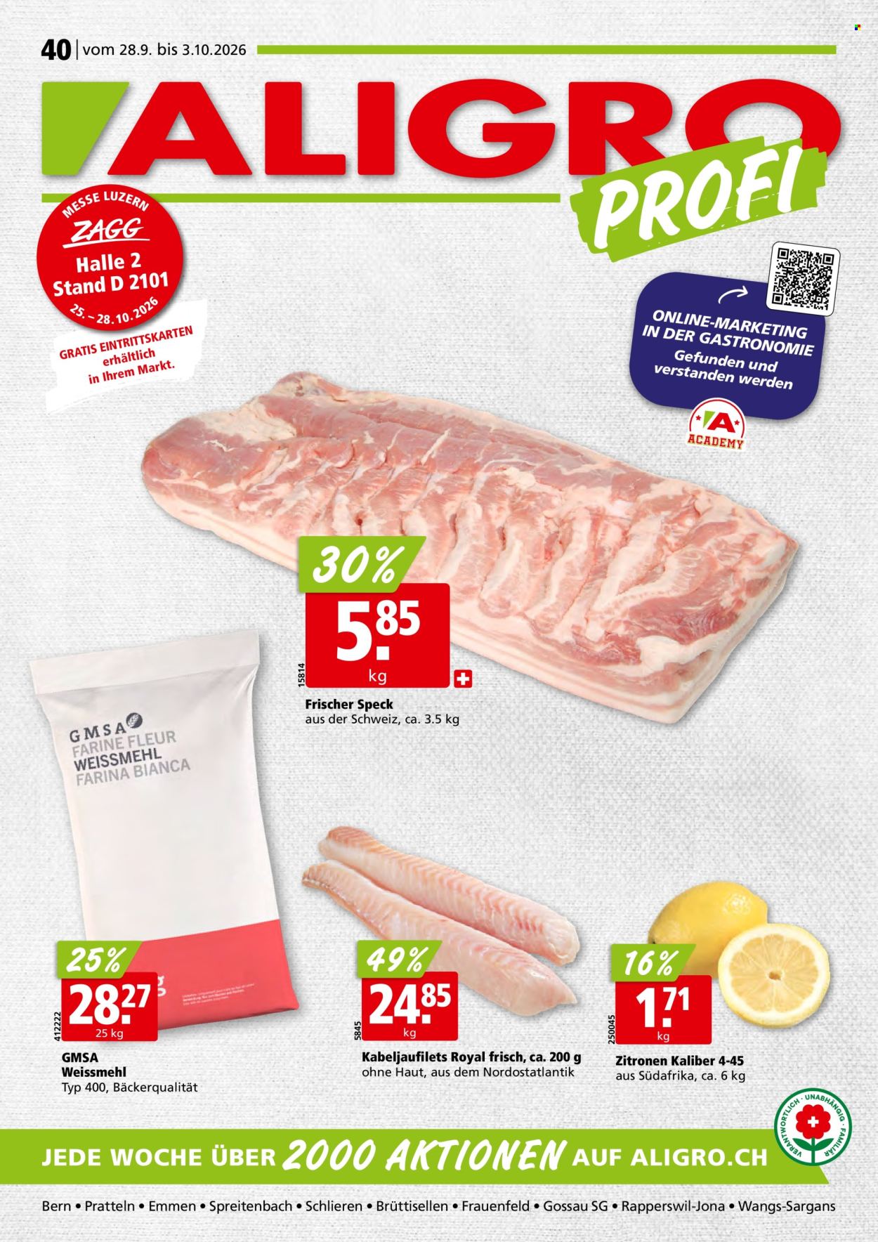 Catalogue ALIGRO - 28.9.2026 - 3.10.2026. Page 1. Page 1