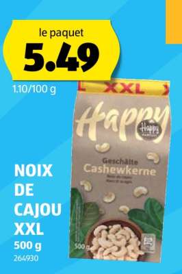 Noix de cajou XXL