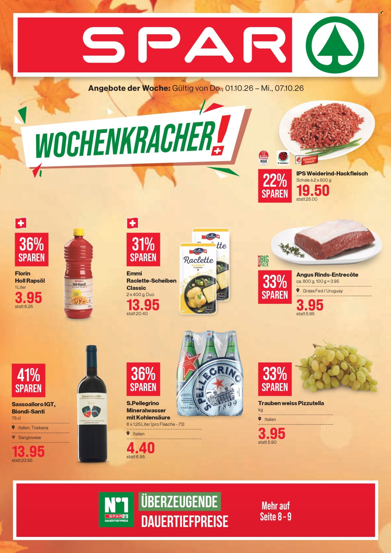 Catalogue SPAR - 1.10.2026 - 7.10.2026. Page 1. Page 1