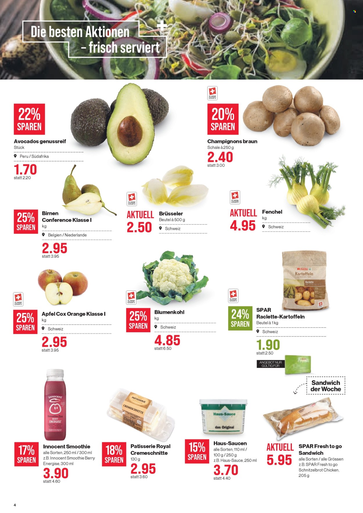 Catalogue SPAR - 1.10.2026 - 7.10.2026. Page 4. Page 4