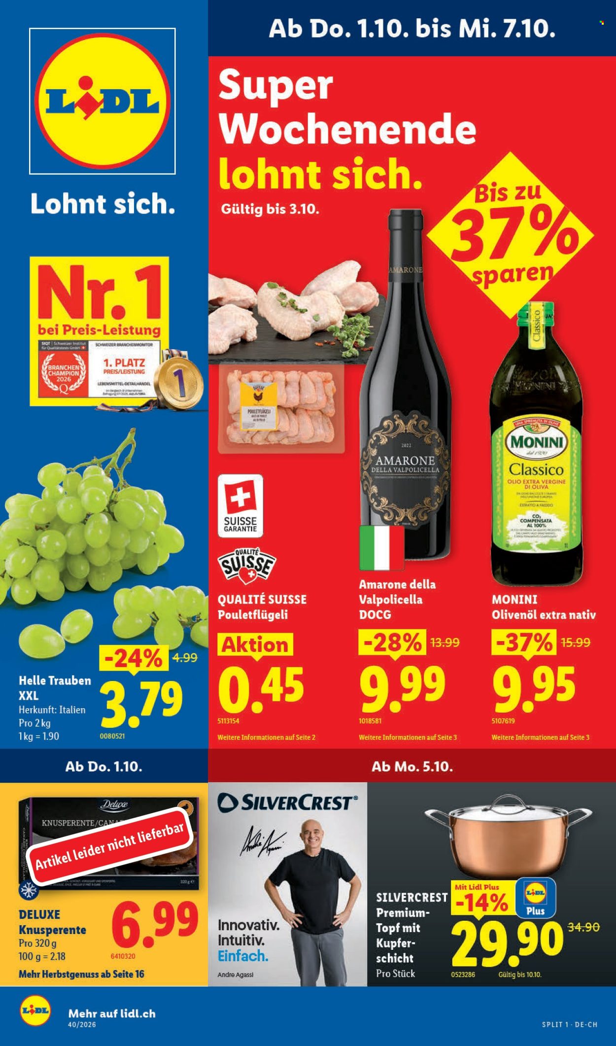 Catalogue Lidl - 1.10.2026 - 7.10.2026. Page 1. Page 1