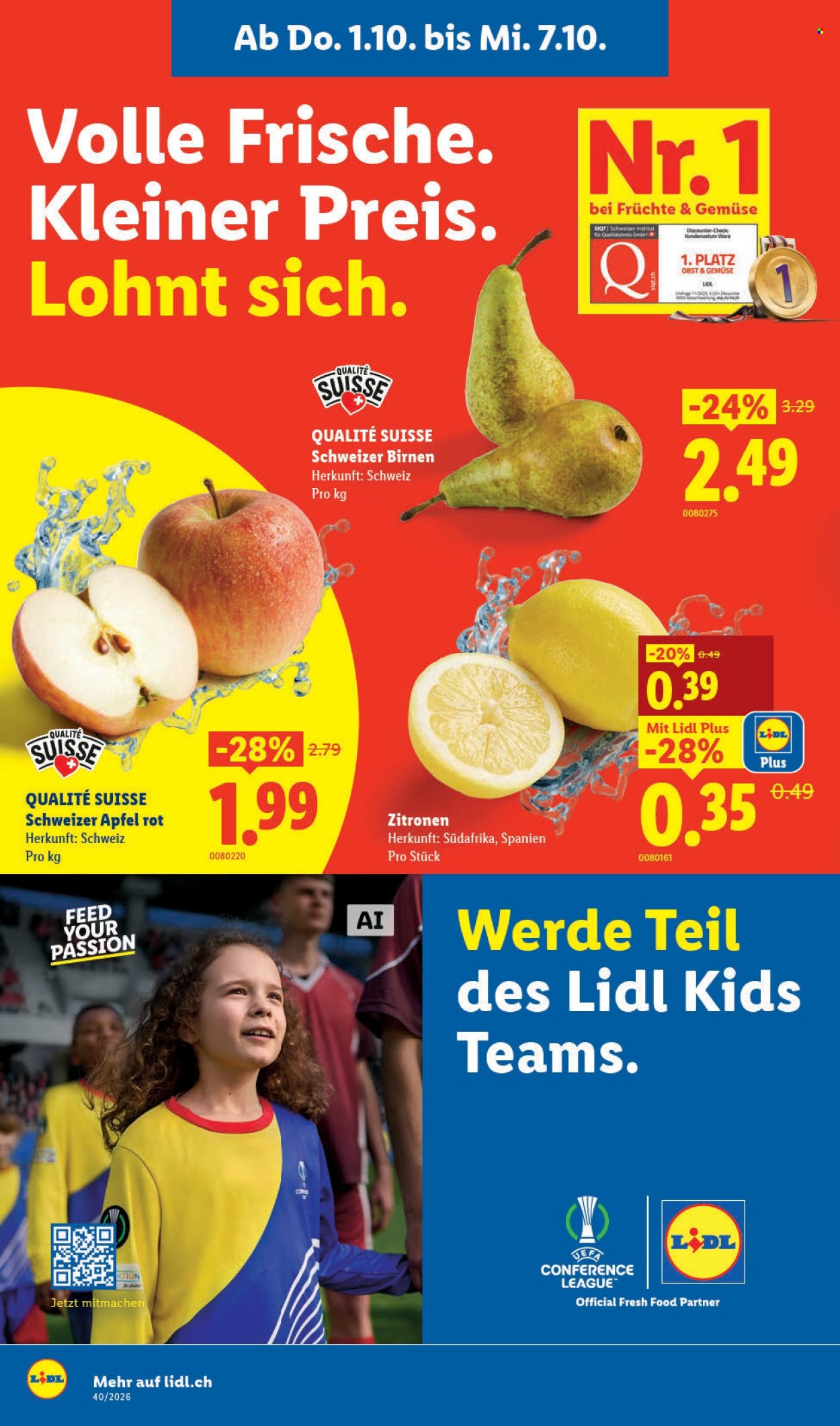 Catalogue Lidl - 1.10.2026 - 7.10.2026. Page 4. Page 4