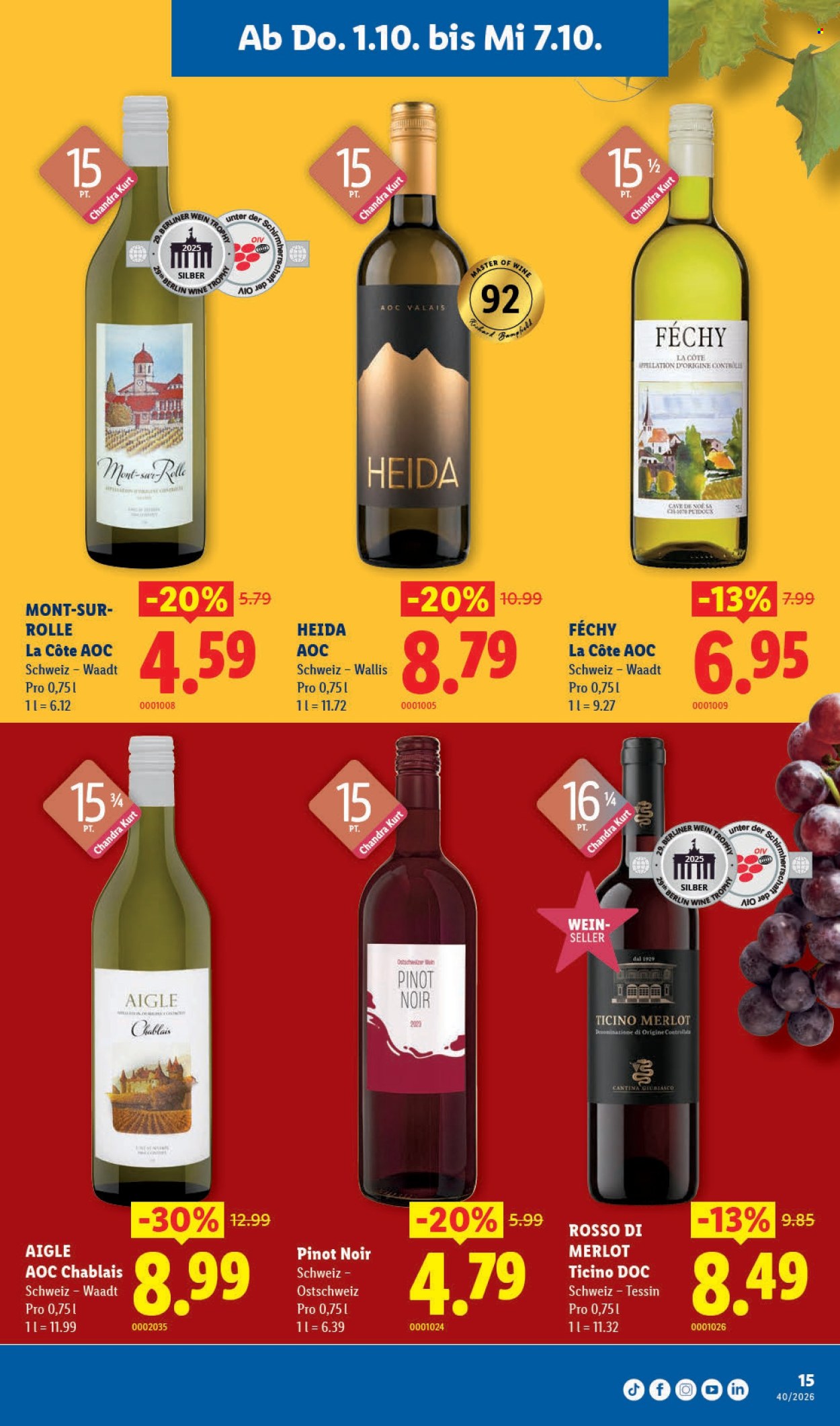 Catalogue Lidl - 1.10.2026 - 7.10.2026. Page 15. Page 15