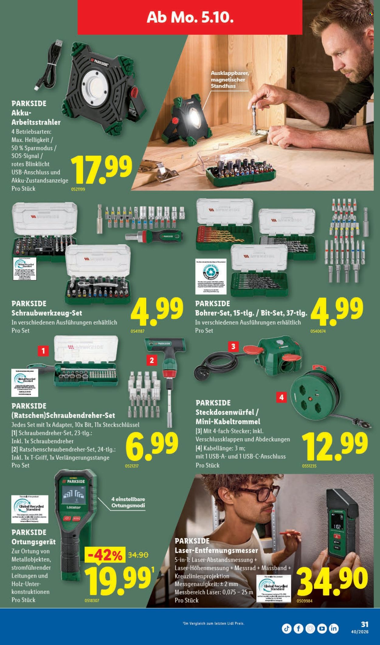 Catalogue Lidl - 1.10.2026 - 7.10.2026. Page 31. Page 31