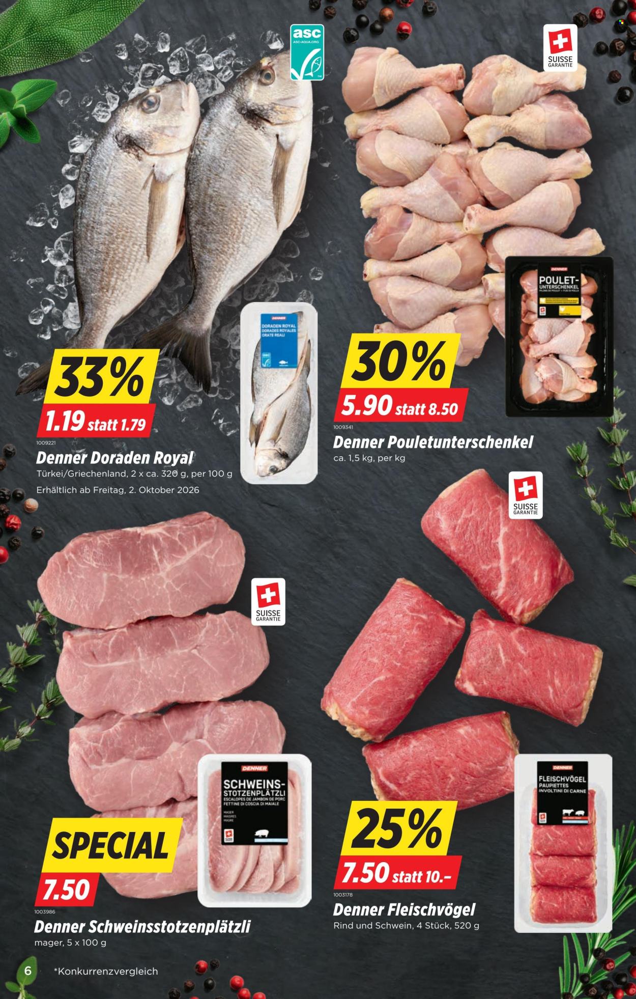 Catalogue Denner - 1.10.2026 - 7.10.2026. Page 6. Page 6