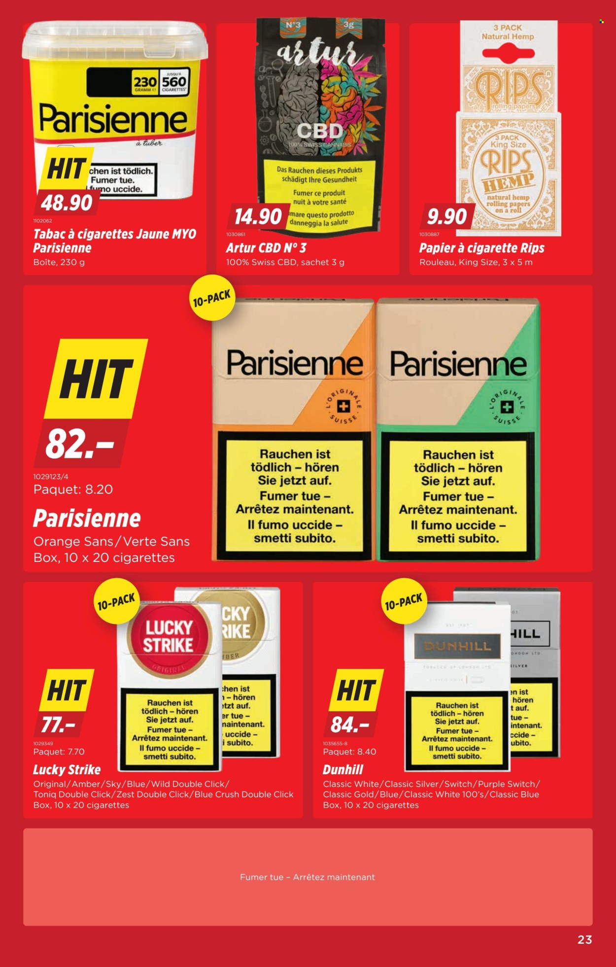 Catalogue Denner - 1.10.2026 - 7.10.2026. Page 23. Page 23