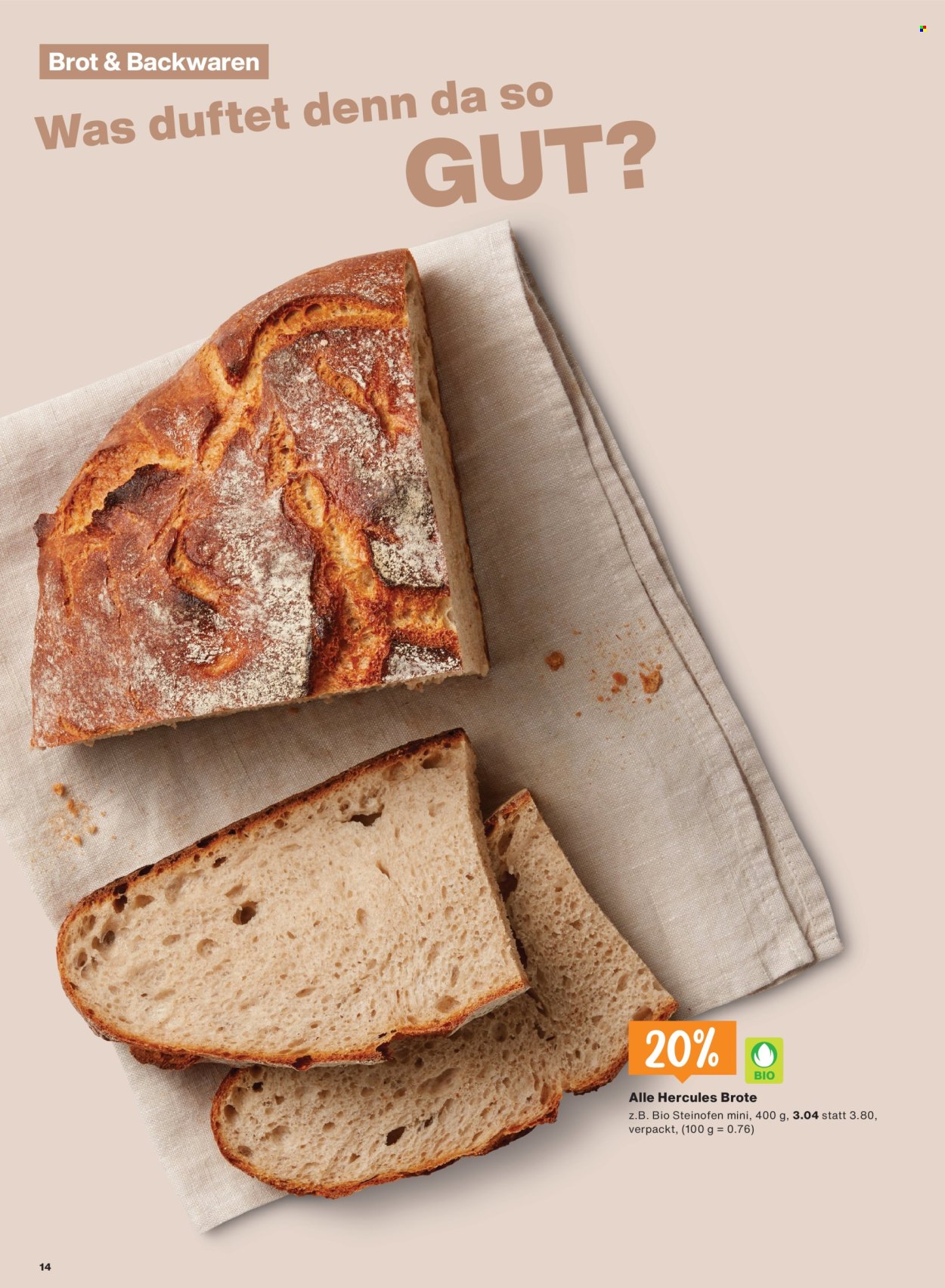 Catalogue Migros - 1.10.2026 - 7.10.2026. Page 14. Page 14