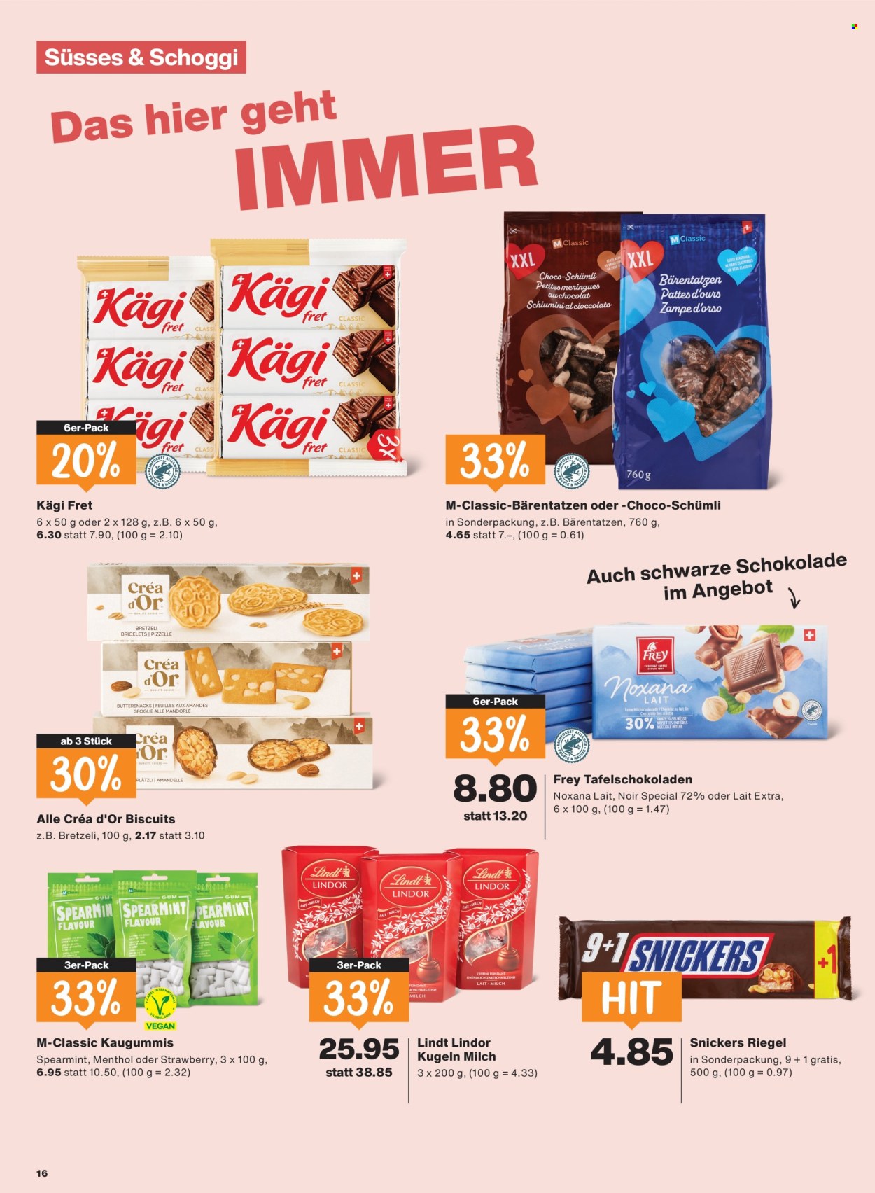 Catalogue Migros - 1.10.2026 - 7.10.2026. Page 16. Page 16