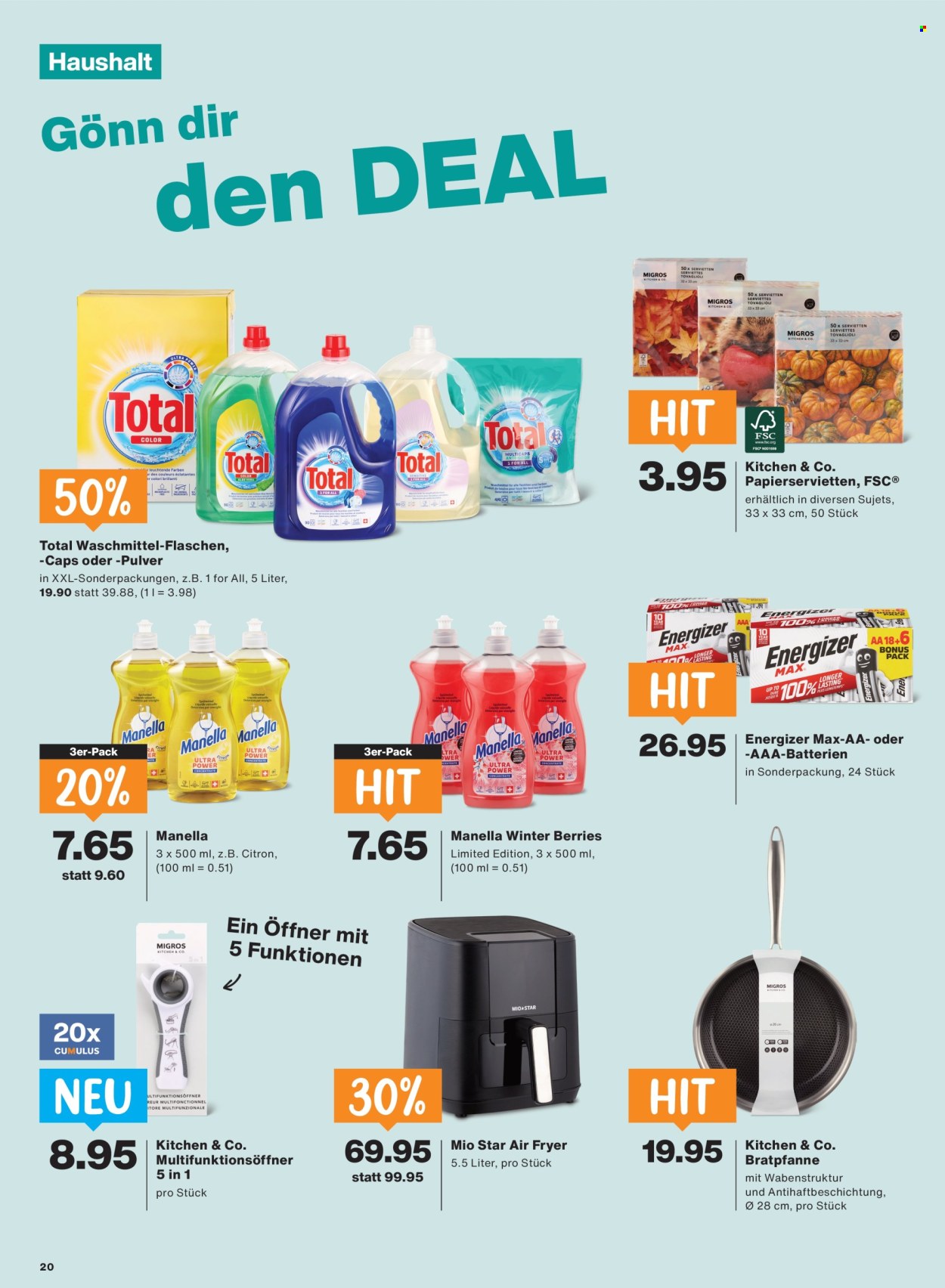 Catalogue Migros - 1.10.2026 - 7.10.2026. Page 20. Page 20