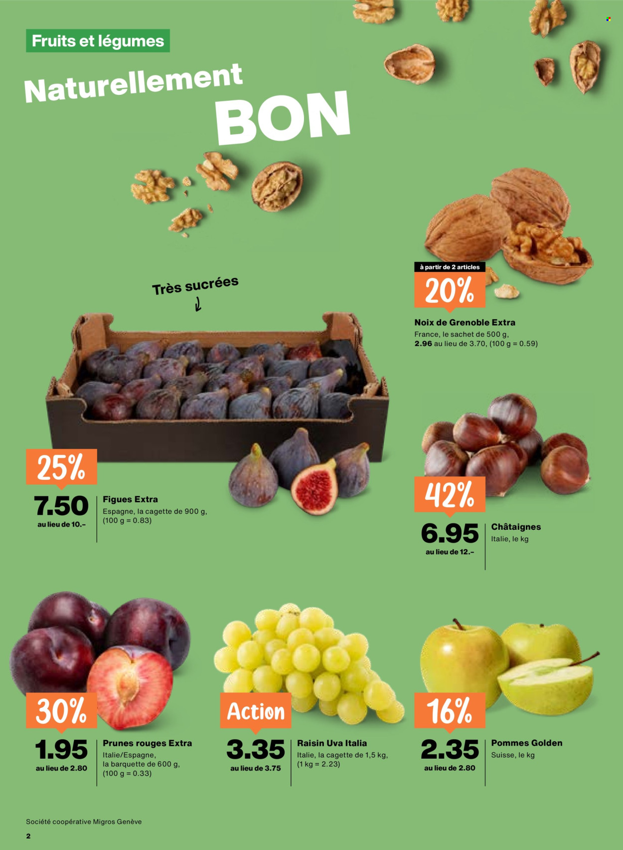 Catalogue Migros - 1.10.2026 - 7.10.2026. Page 2. Page 2