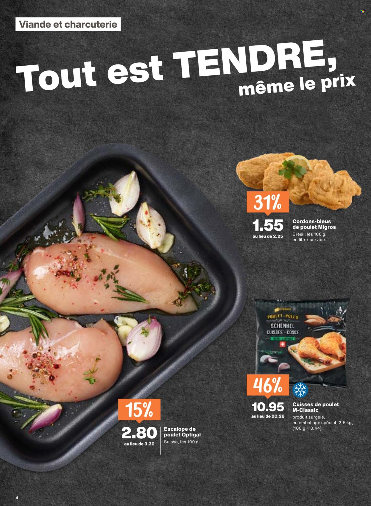 Catalogue Migros - 1.10.2026 - 7.10.2026. Page 4. Page 4