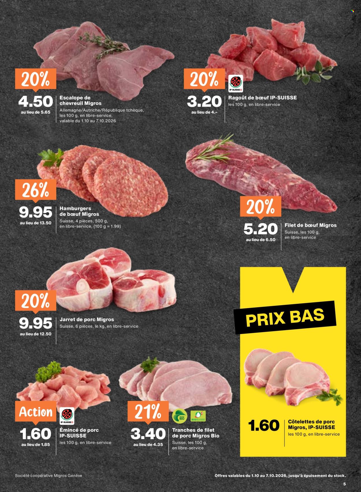 Catalogue Migros - 1.10.2026 - 7.10.2026. Page 5. Page 5