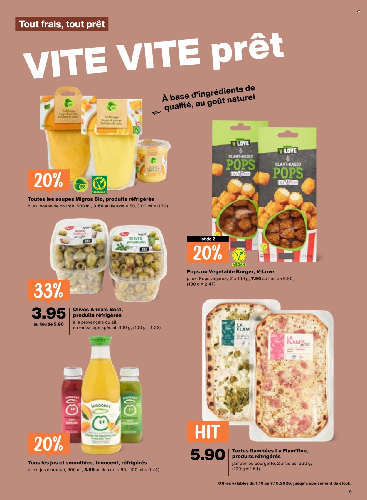 Catalogue Migros - 1.10.2026 - 7.10.2026. Page 9. Page 9