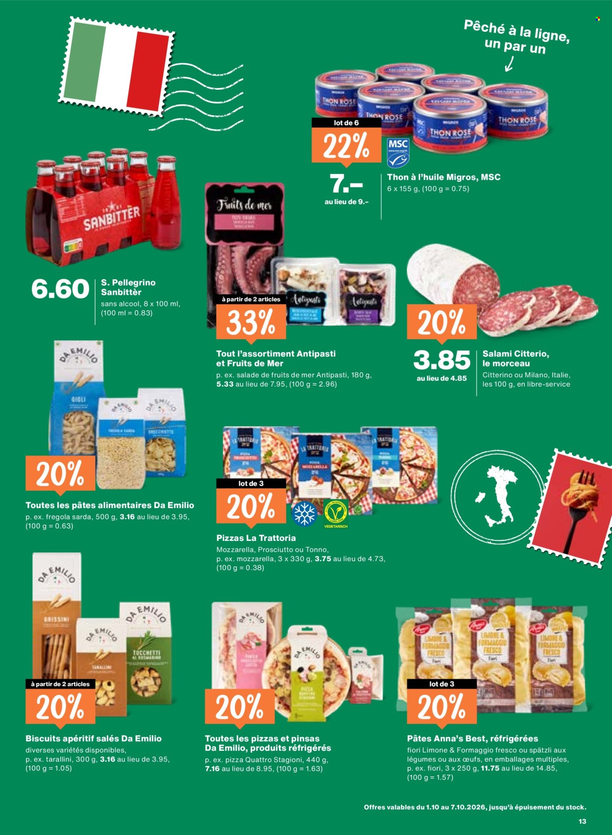 Catalogue Migros - 1.10.2026 - 7.10.2026. Page 13. Page 13