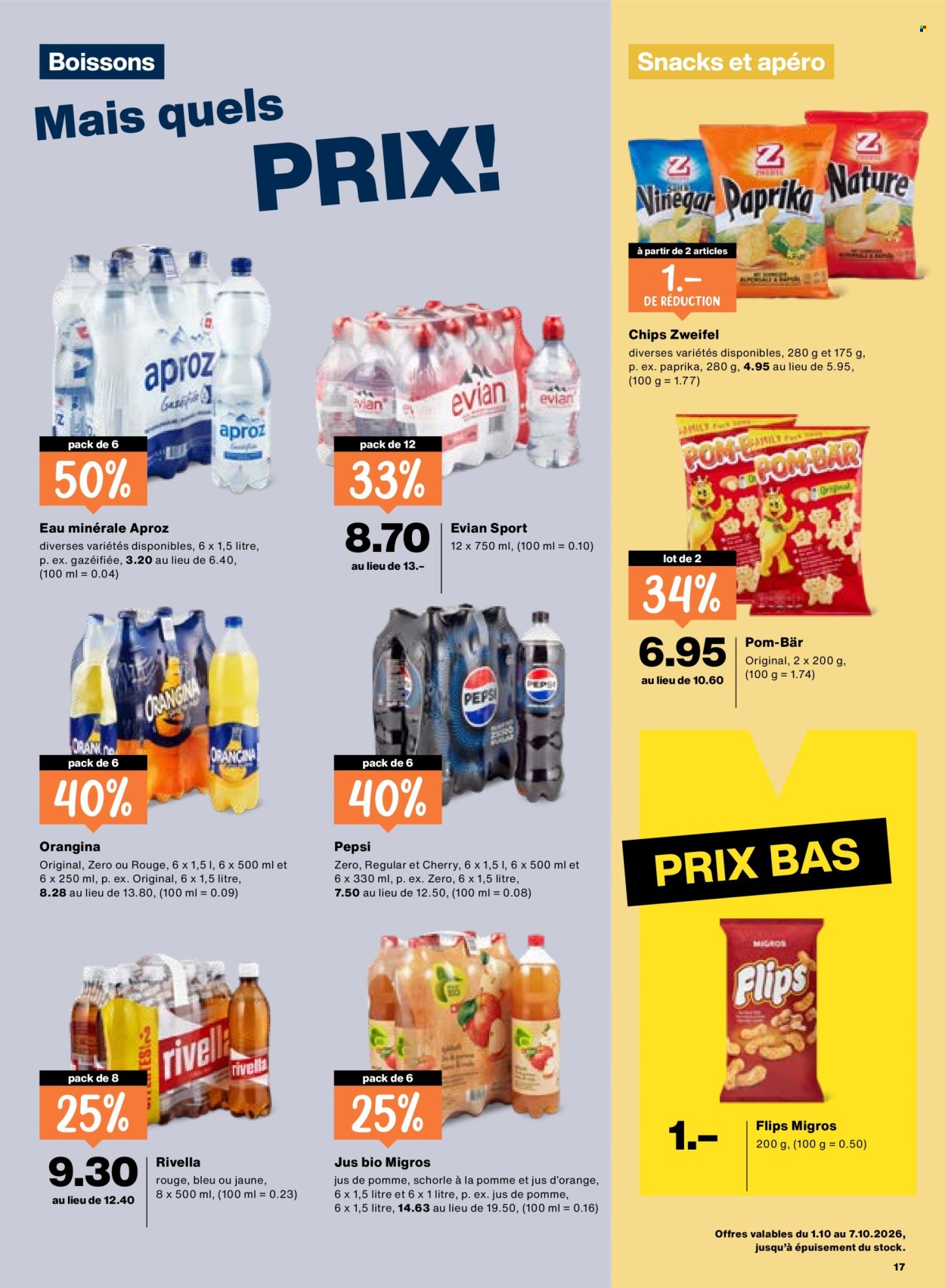 Catalogue Migros - 1.10.2026 - 7.10.2026. Page 17. Page 17