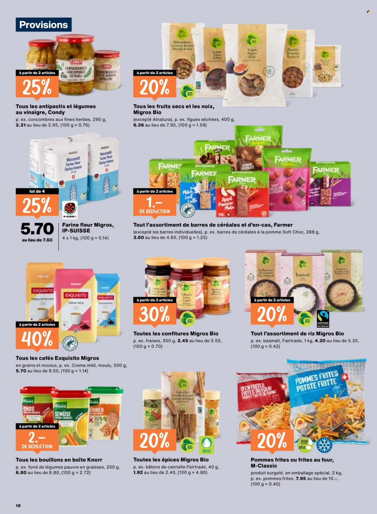 Catalogue Migros - 1.10.2026 - 7.10.2026. Page 18. Page 18