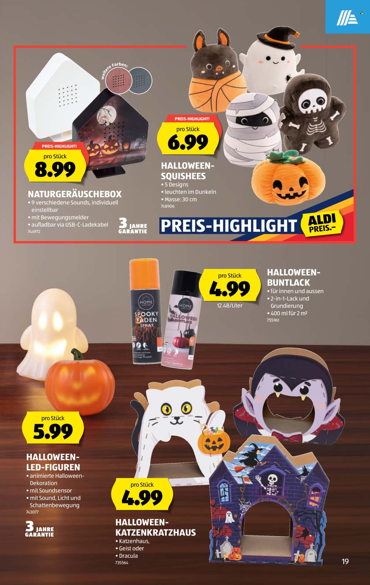 Catalogue Aldi - 8.10.2026 - 14.10.2026. Page 19. Page 19