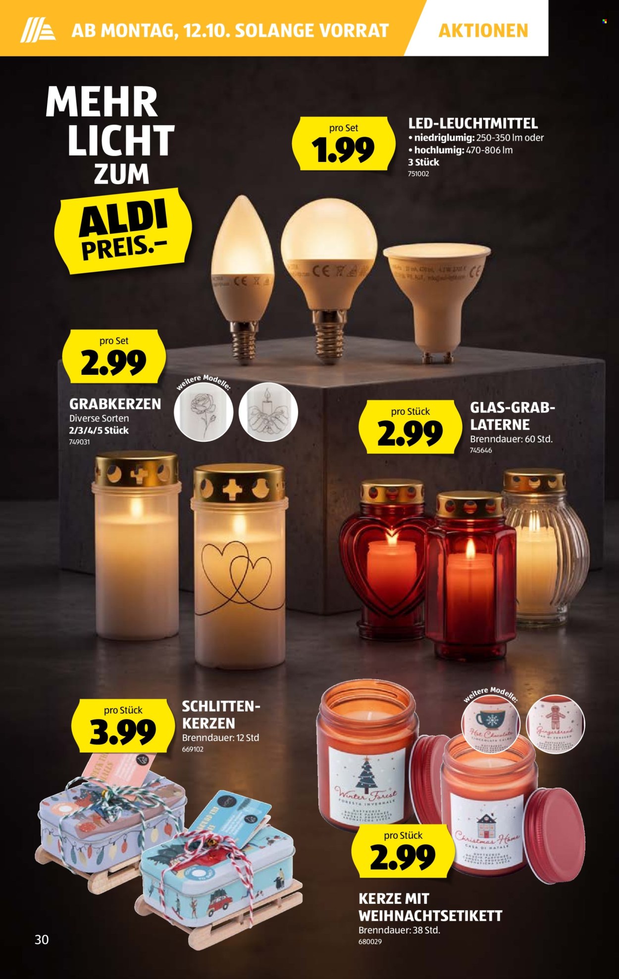 Catalogue Aldi - 8.10.2026 - 14.10.2026. Page 30. Page 30