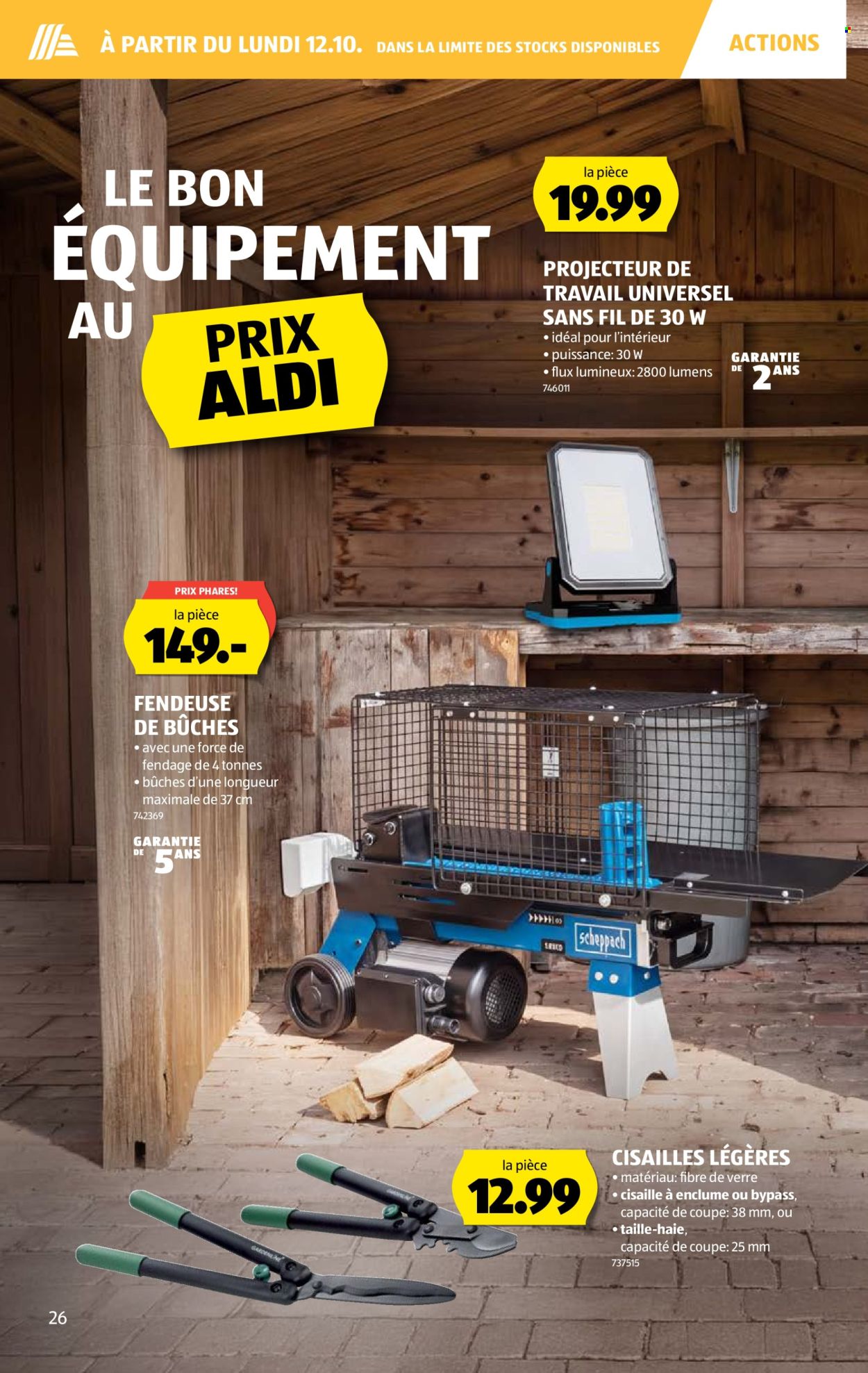 Catalogue Aldi - 8.10.2026 - 14.10.2026. Page 26. Page 26