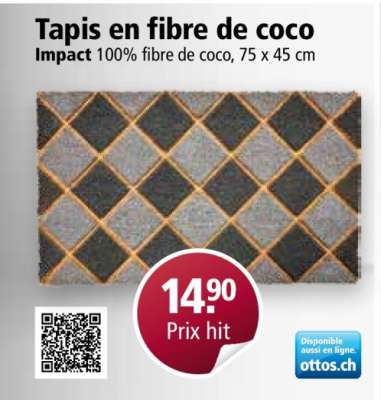 Tapis en fibre de coco