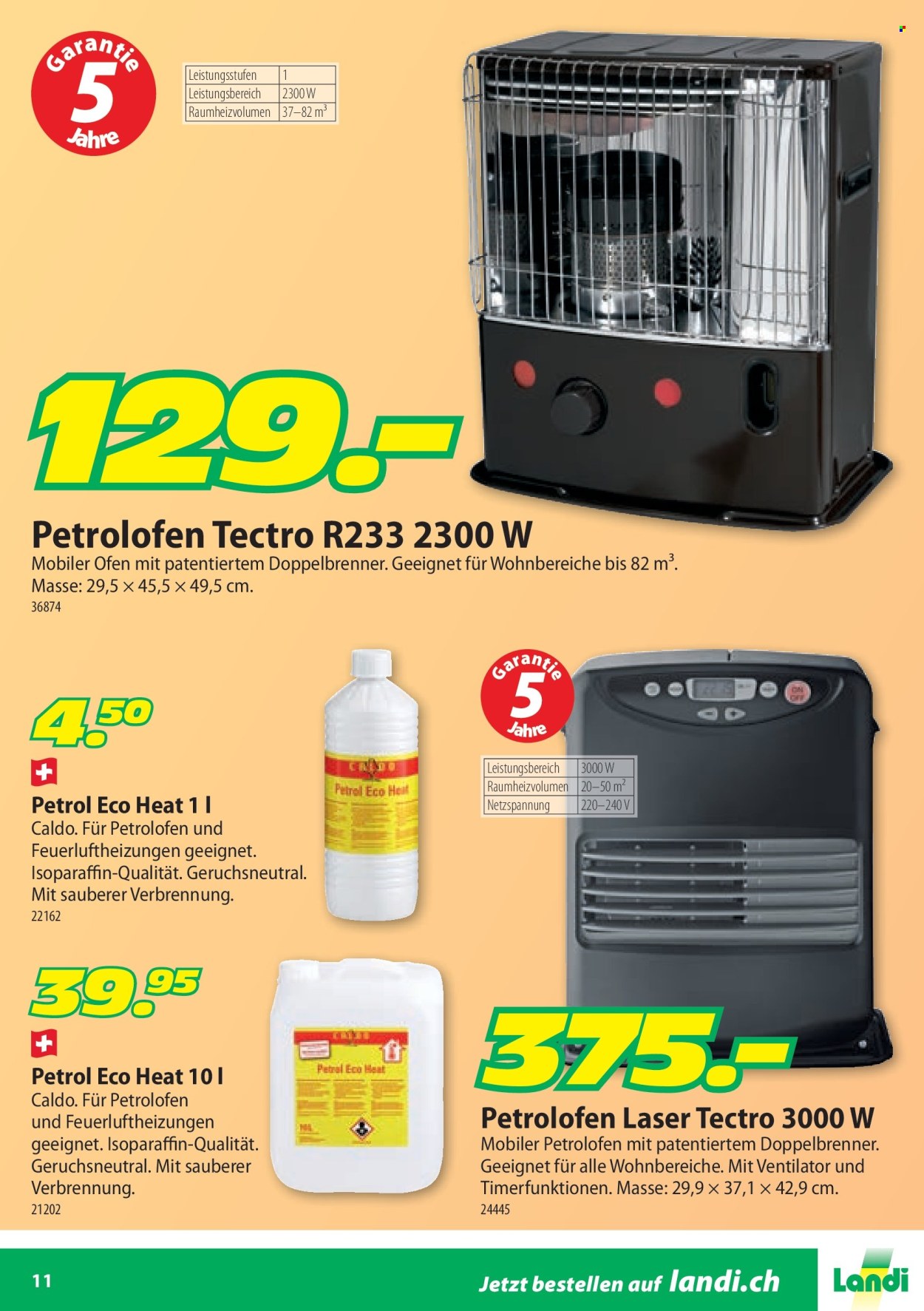 Catalogue Landi. Page 11. Page 11