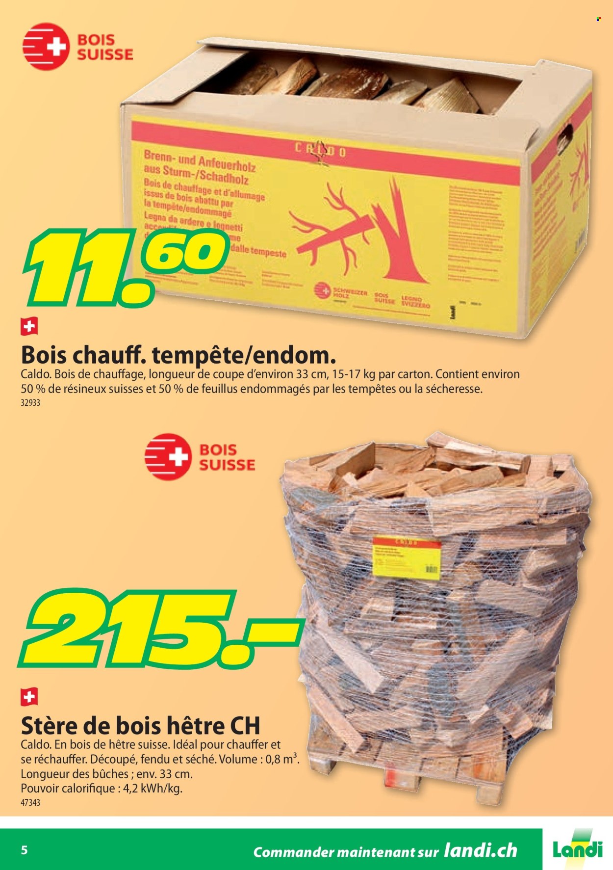 Catalogue Landi. Page 5. Page 5