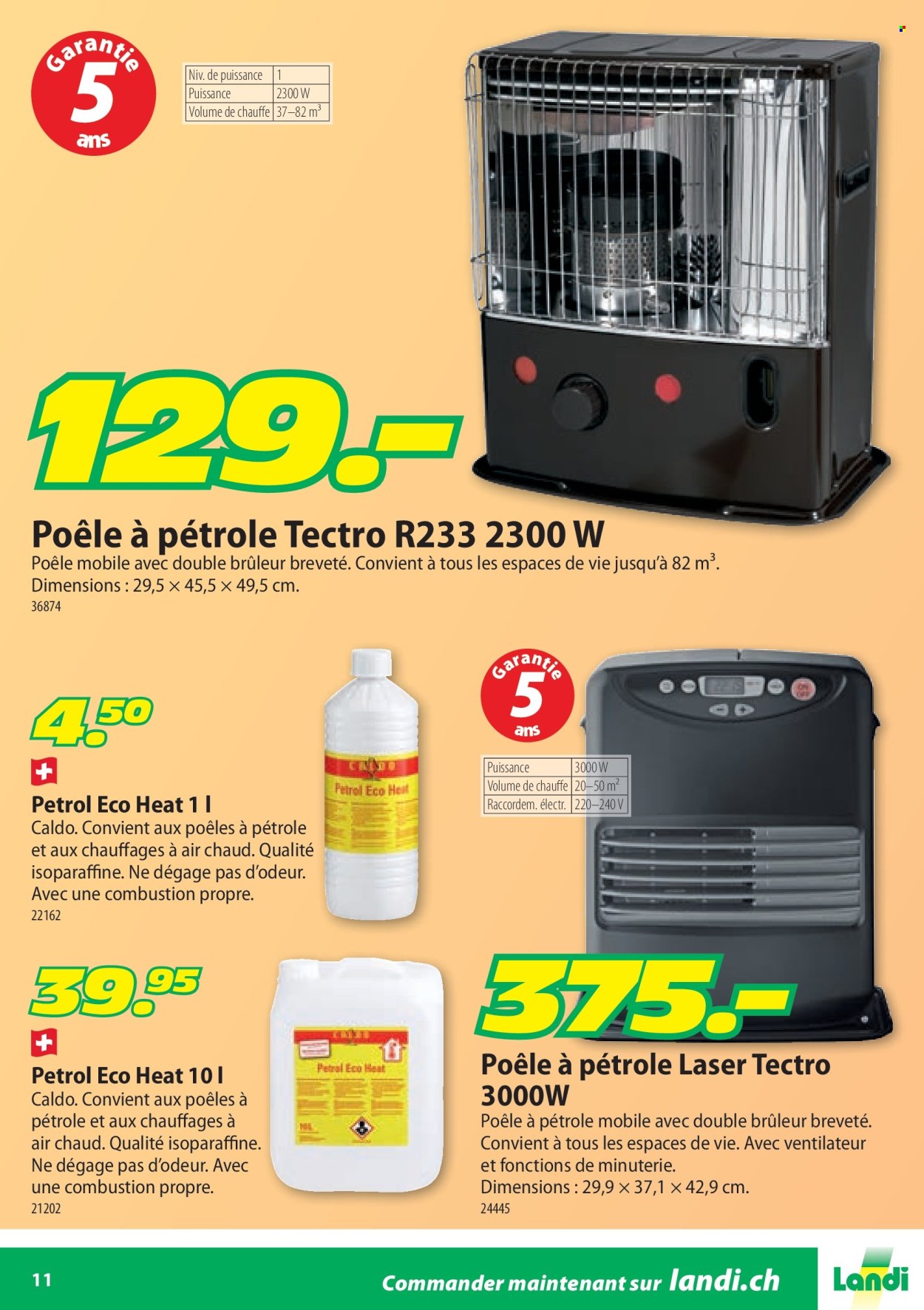 Catalogue Landi. Page 11. Page 11