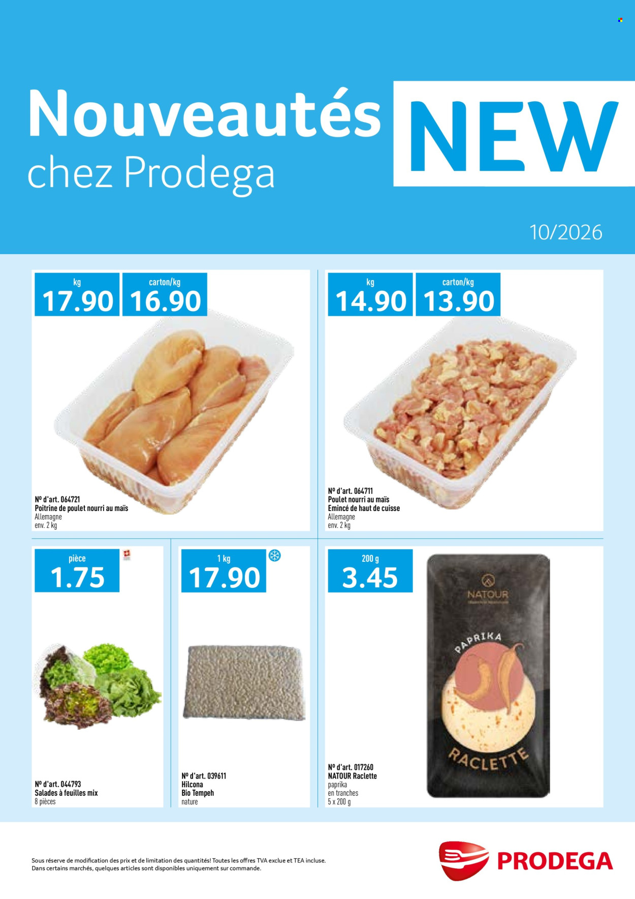 Catalogue Prodega - 1.10.2026 - 31.10.2026. Page 1. Page 1