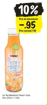Ice Tea Mandarine Flavour Coop