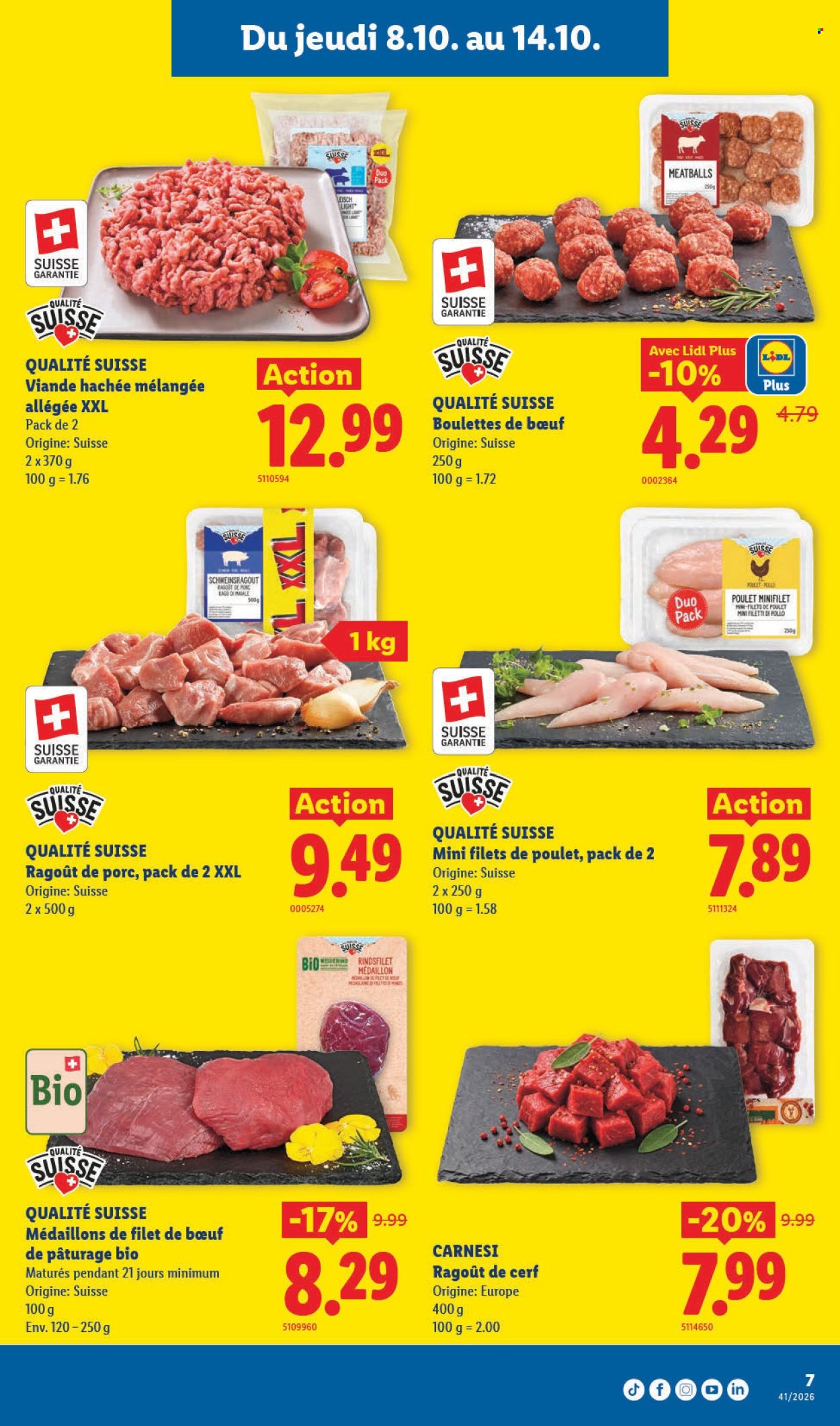 Catalogue Lidl - 8.10.2026 - 14.10.2026. Page 7. Page 7