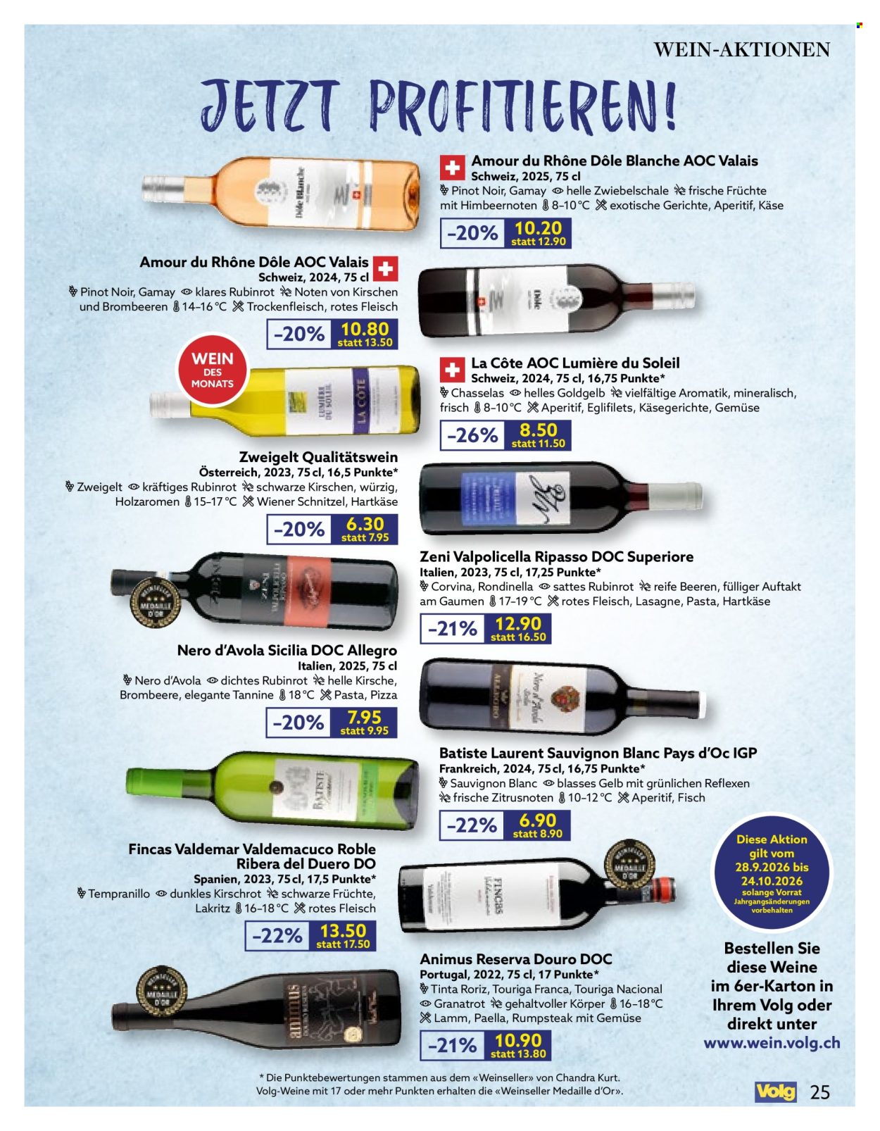 Catalogue Volg - 1.10.2026 - 31.10.2026. Page 25. Page 25