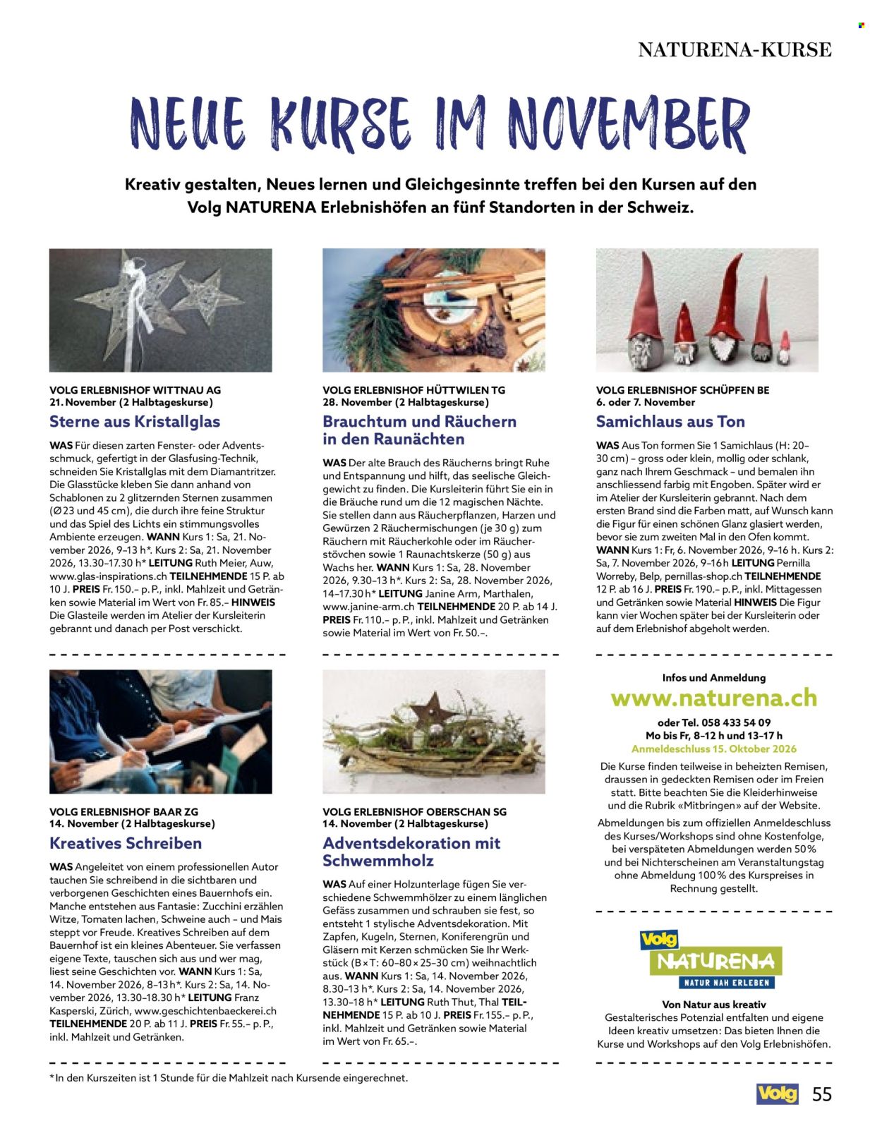 Catalogue Volg - 1.10.2026 - 31.10.2026. Page 55. Page 55