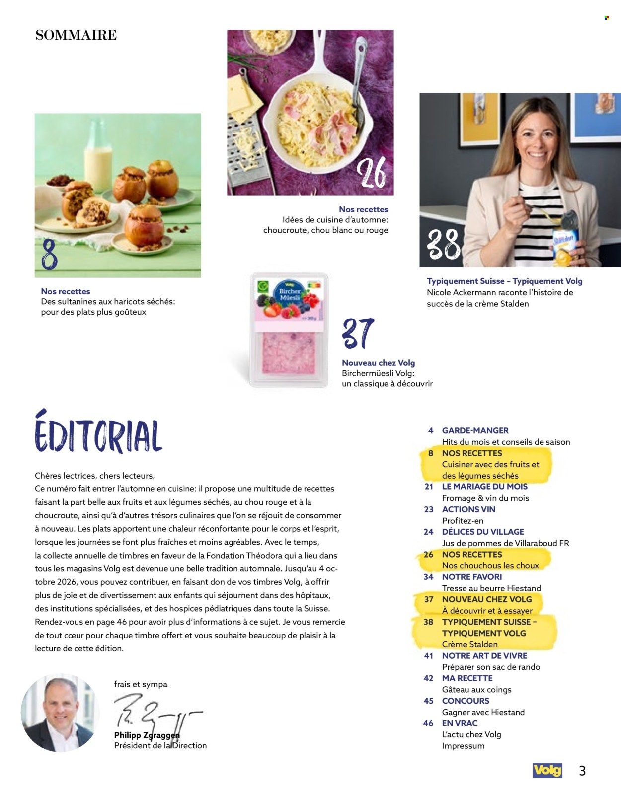 Catalogue Volg - 1.10.2026 - 31.10.2026. Page 3. Page 3