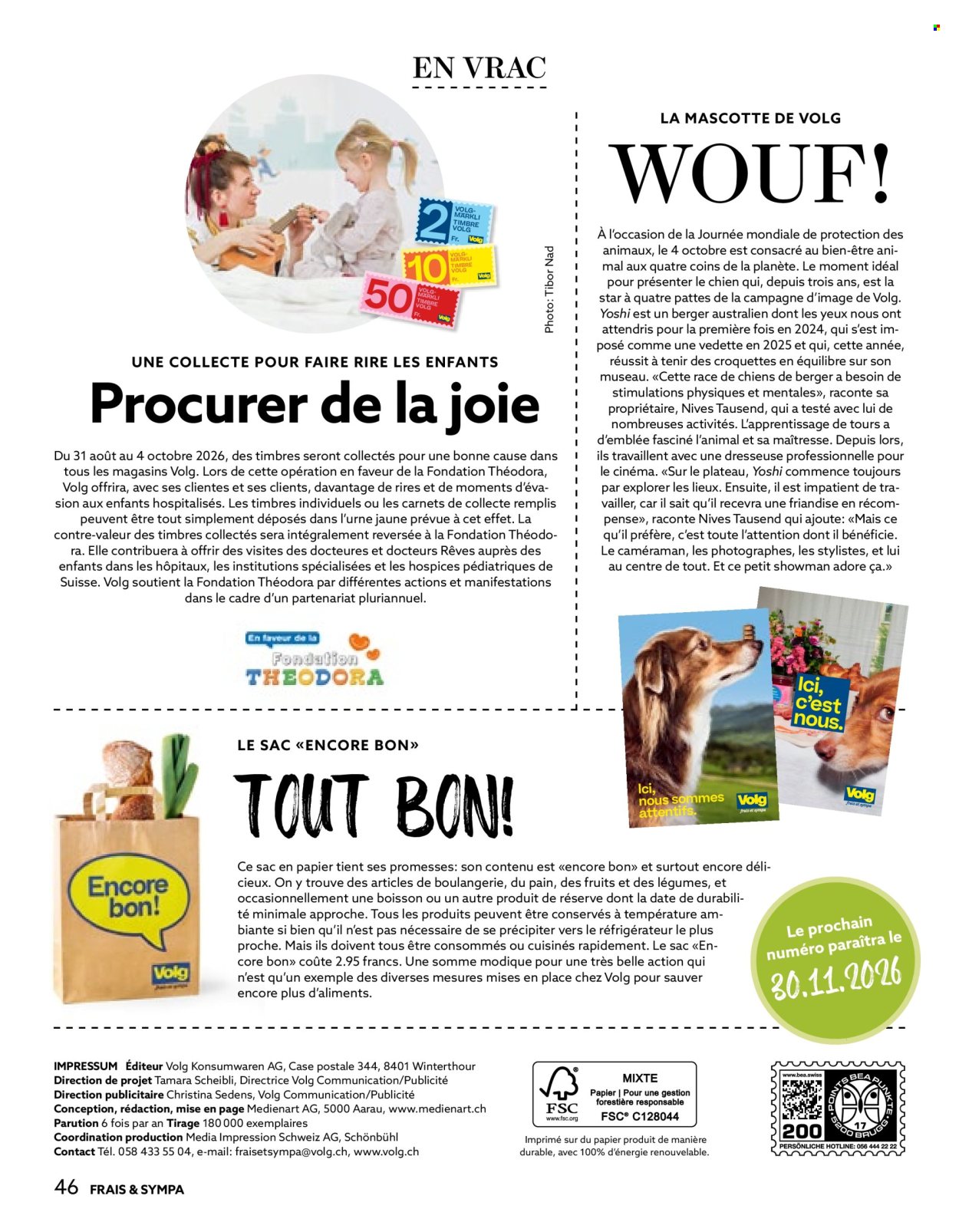 Catalogue Volg - 1.10.2026 - 31.10.2026. Page 46. Page 46