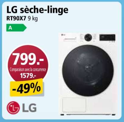 LG sèche-linge