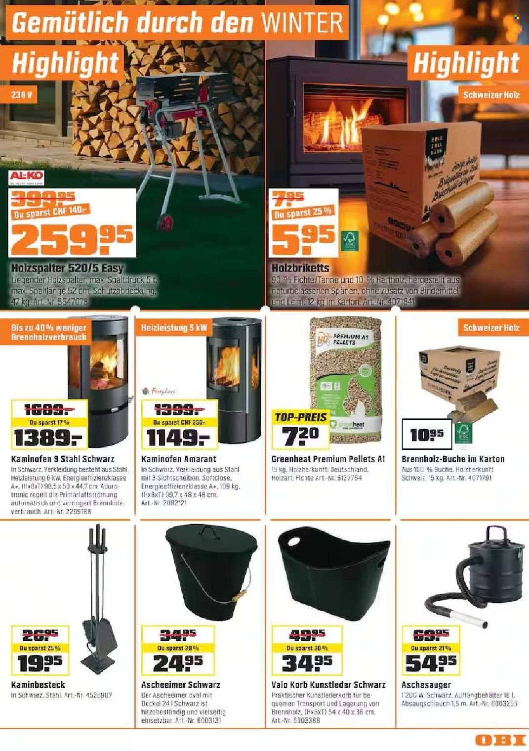 Catalogue OBI - 7.10.2026 - 1.11.2026. Page 9. Page 9