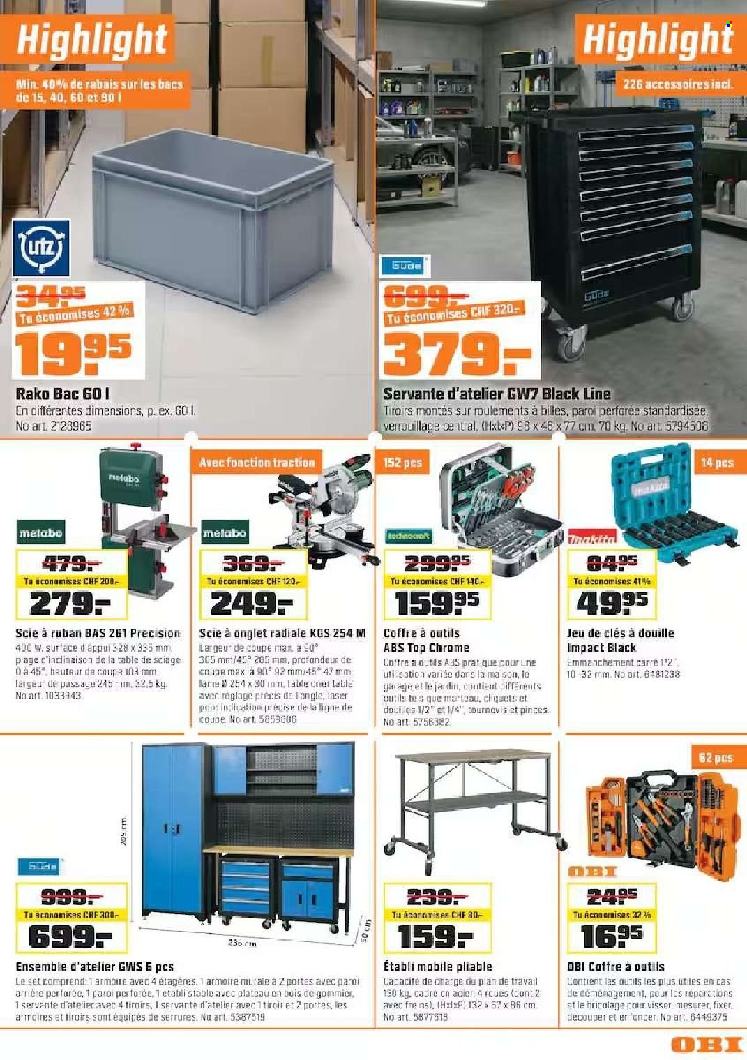 Catalogue OBI - 7.10.2026 - 1.11.2026. Page 3. Page 3