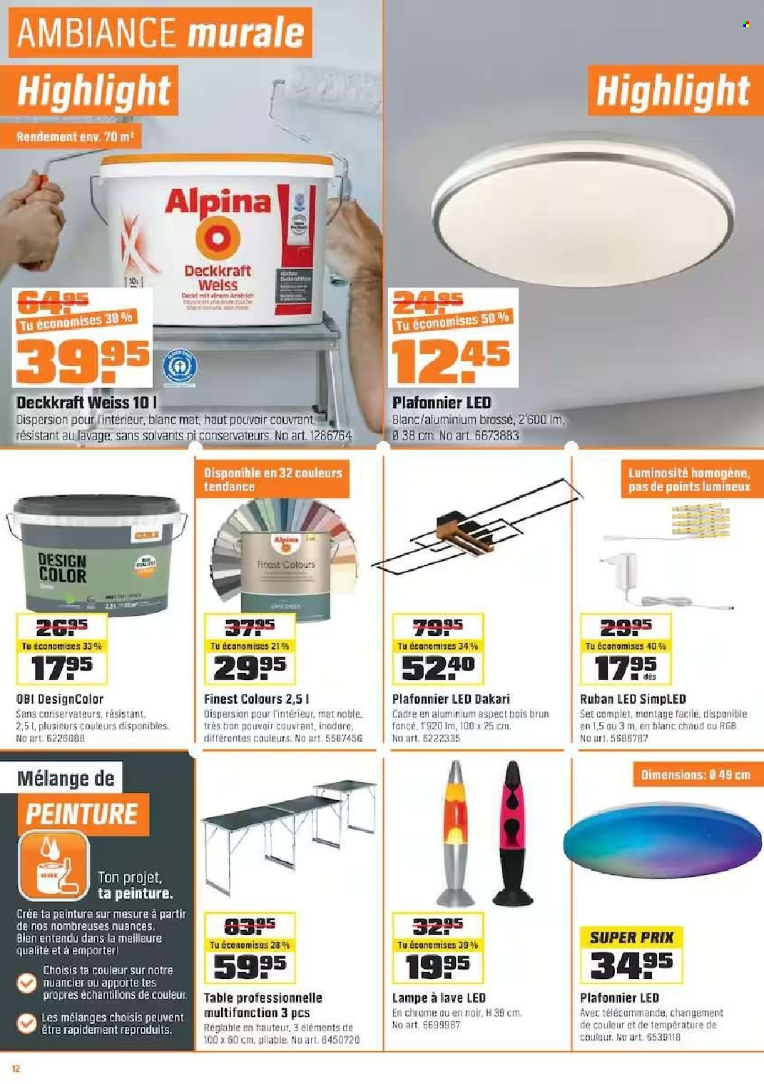 Catalogue OBI - 7.10.2026 - 1.11.2026. Page 12. Page 12