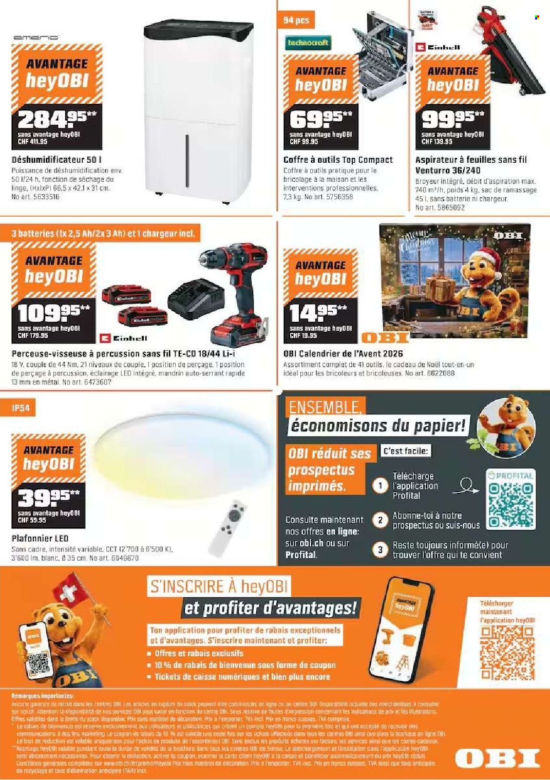 Catalogue OBI - 7.10.2026 - 1.11.2026. Page 16. Page 16